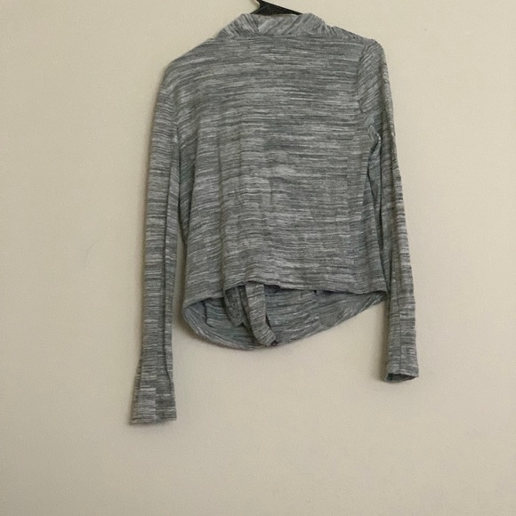 🛍️4/$20🛍️Lou & Grey SS Asymmetrical Zip Moto Sweater Jacket - Picture 4 of 8